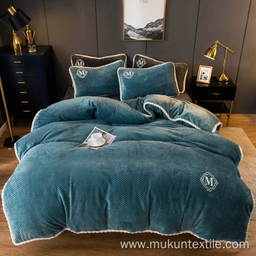 luxury velvetbedding comforter sets for winter